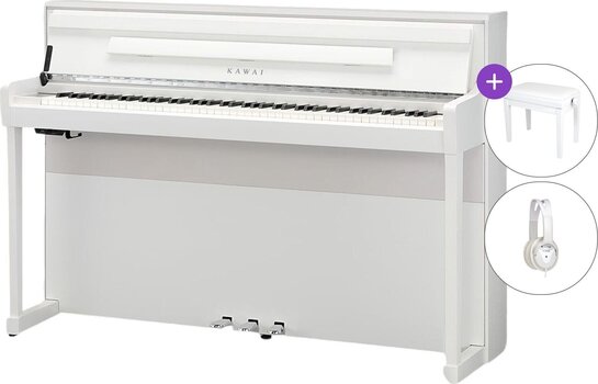 Ψηφιακό Πιάνο Kawai CA901W SET Ψηφιακό Πιάνο Premium Satin White - 1