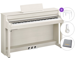 Digitale piano Yamaha CLP-835 WB SET Digitale piano White Birch