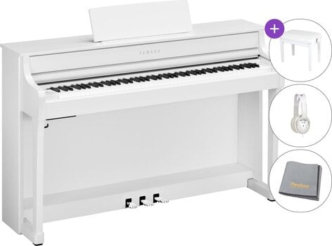 Pianino cyfrowe Yamaha CLP-835 WH SET Pianino cyfrowe White - 1
