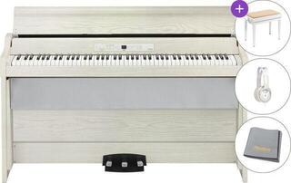 Digitális zongora Korg G1B Air SET Digitális zongora White Ash