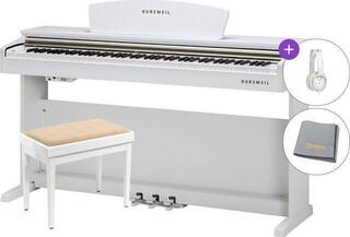 Digitális zongora Kurzweil M90 WH SET Digitális zongora White