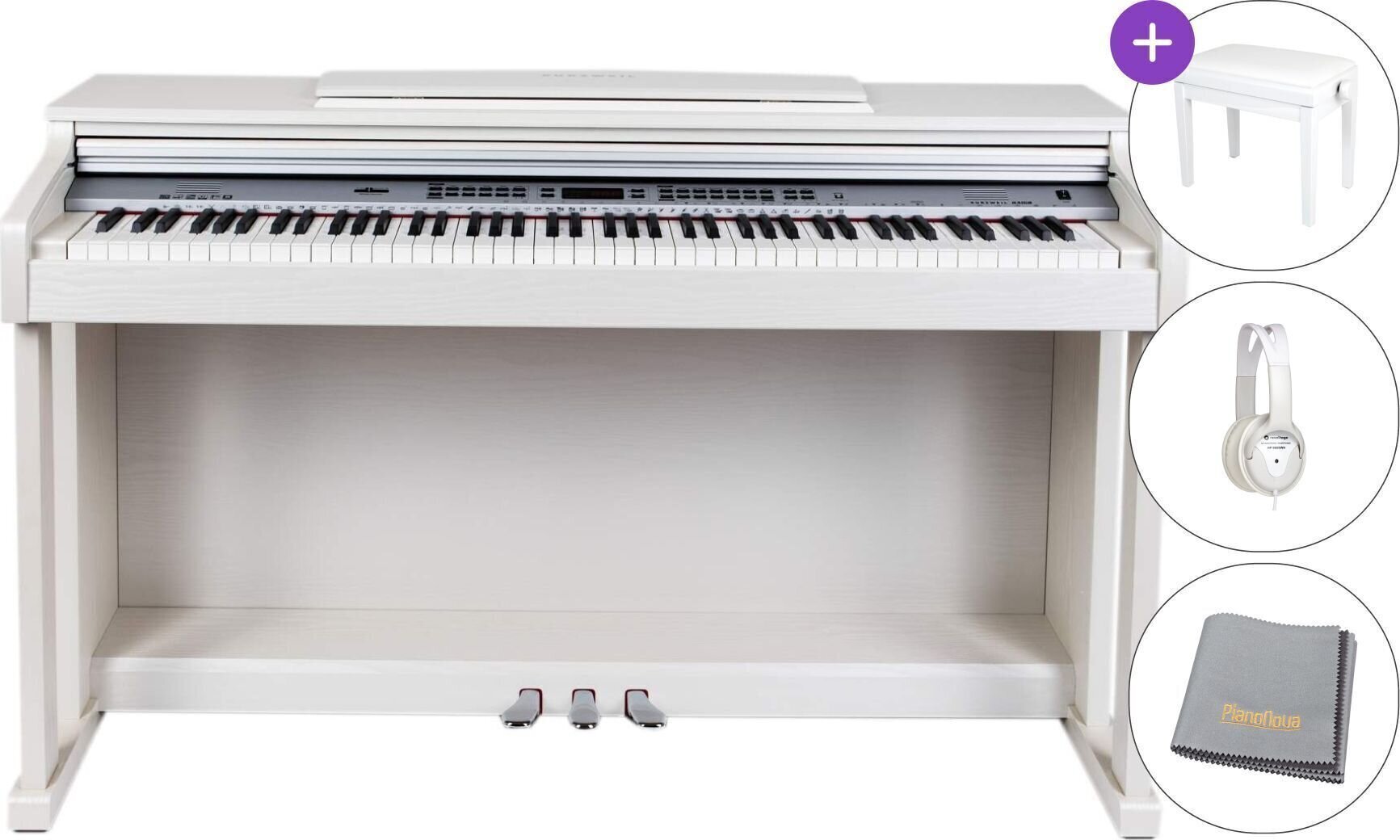 Pianino cyfrowe Kurzweil KA150 SET Pianino cyfrowe White