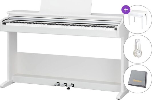 Digital Piano Kawai KDP75W SET White Digital Piano - 1