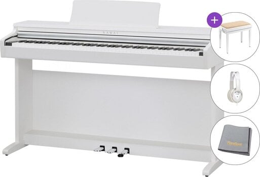 Pian digital Kawai KDP-120 SET Pian digital White - 1