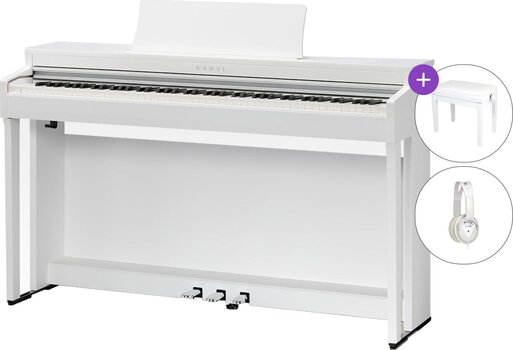 Digital Piano Kawai CN201 SET Digital Piano Premium Satin White - 1