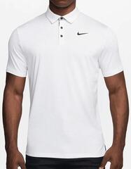 Polo Shirt Nike Dri-Fit Tour Texture Mens White/Black