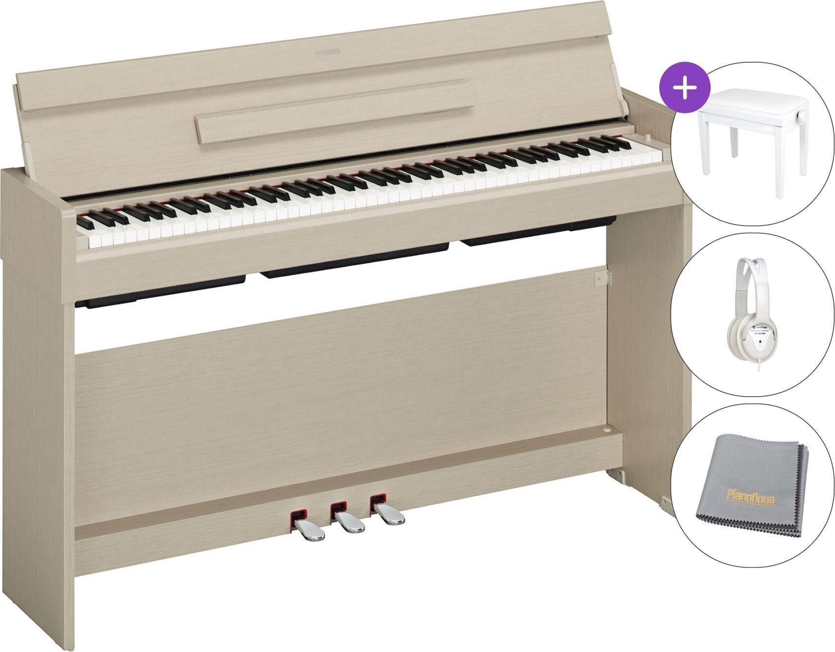 Piano Digitale Yamaha YDP-S35 SET White Ash Piano Digitale