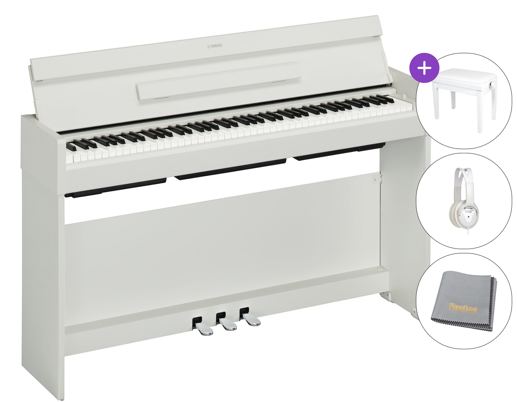 Дигитално пиано Yamaha YDP-S35 SET Дигитално пиано White