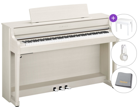Piano numérique Yamaha CLP-845 WB SET White Birch Piano numérique - 1