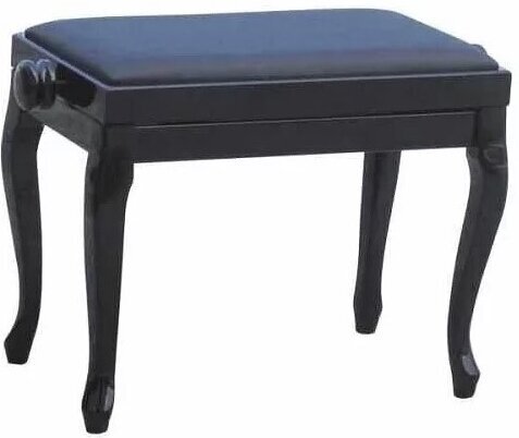 Drveni stolac za klavir Bespeco SG 107 Drveni stolac za klavir Black