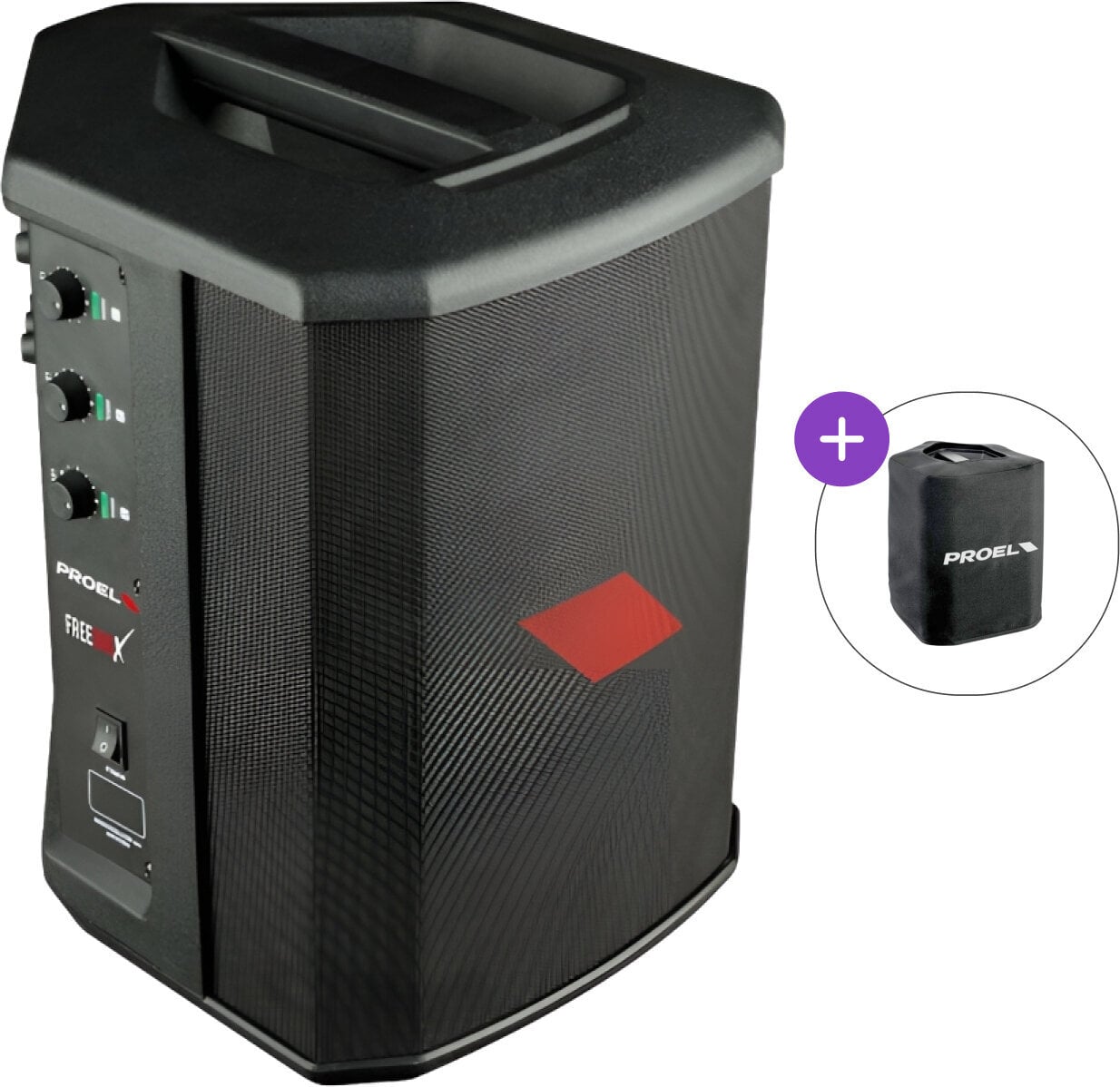 Battery powered PA system PROEL FREEONEX SET Battery powered PA system