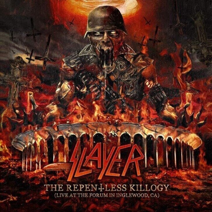 Disco de vinil Slayer - Repentless Killogy (Orange Coloured) (Gatefold Sleeve) (2 LP)