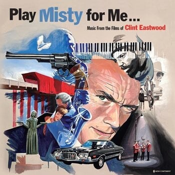LP ploča Various Artists - Play Misty For Me - Music From the Films of Clint Eastwood (Limited Edition) (Blue Coloured) (LP) - 1