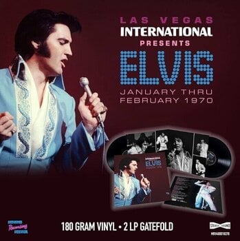 Musiikki-CD Elvis Presley - Las Vegas International Presents Elvis - January Thru February 1970 (2 CD) - 1
