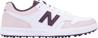 Golfsko til kvinder New Balance 480 Golf SL White/Pink
