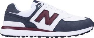 Men's golf shoes New Balance 574 Greens V2 White/Navy/Red