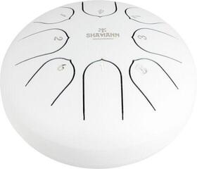 Tongue Drum Shamann 6" 8 Notes C5 Major Blanco Tongue Drum