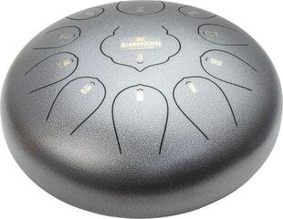Tongue Drum Shamann 12" 11 Notes D Major Silver Tongue Drum