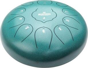 Tongue Drum Shamann 12" 11 Notes D Major Verde Tongue Drum