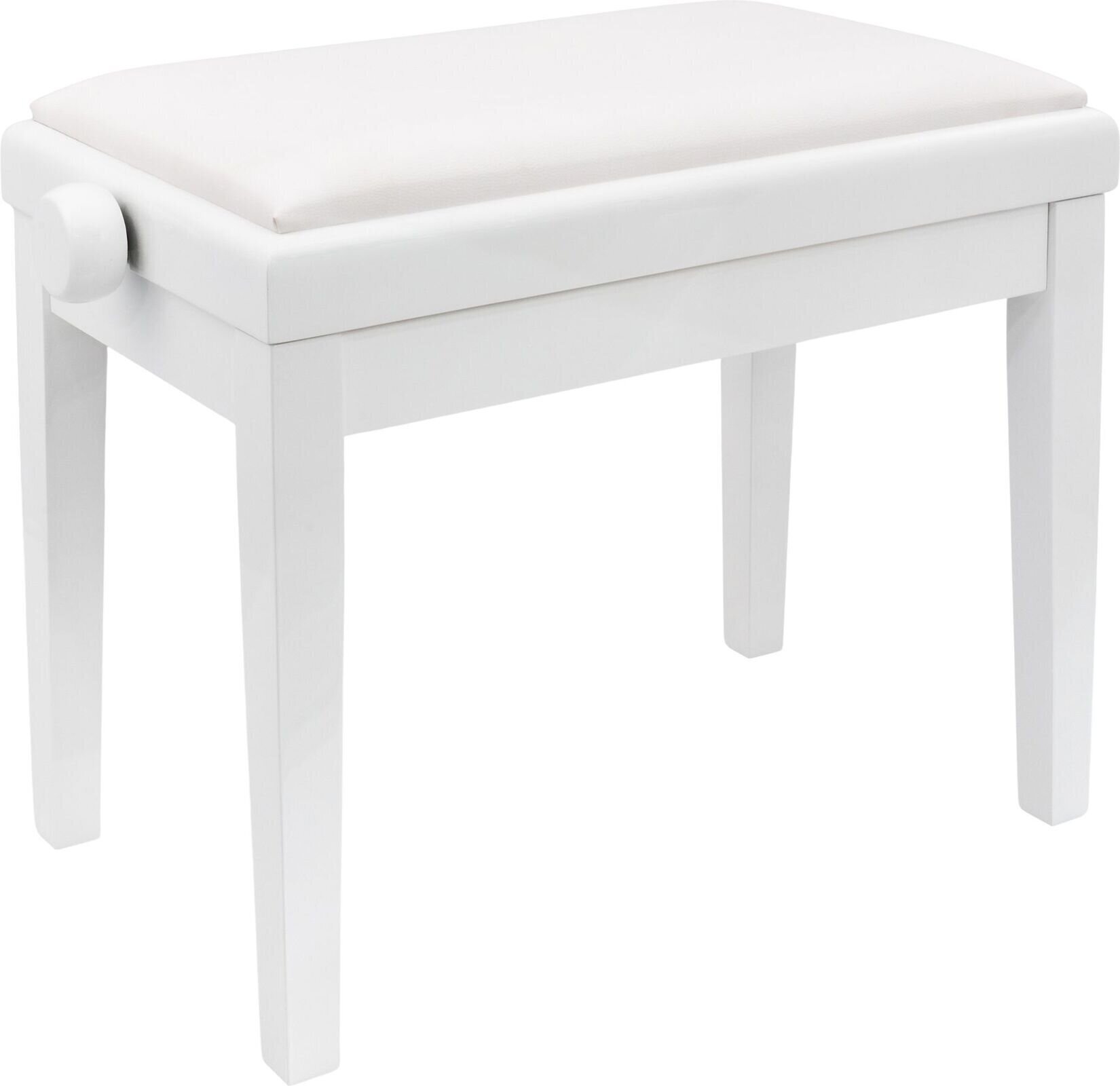 Pianonova HY-PJ023 Dřevěná stolička ke klavíru White Gloss