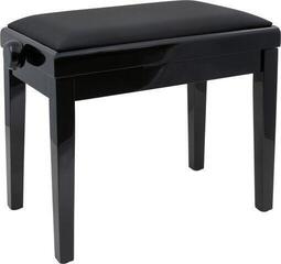 Klavierhocker aus Holz Pianonova HY-PJ023 Klavierhocker aus Holz Black Gloss