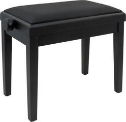 Klavierhocker aus Holz Pianonova HY-PJ023 Klavierhocker aus Holz Black Matte
