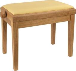 Klavierhocker aus Holz Pianonova HY-PJ023 Klavierhocker aus Holz Natural (Neuwertig)