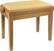 Дървена табуретка за пиано Pianonova HY-PJ023 Дървена табуретка за пиано Natural