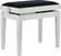 Klavierhocker aus Holz GEWA Piano Bench Deluxe Klavierhocker aus Holz White Matt