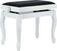 Lesen stol za klavir GEWA Piano Bench Deluxe Classic Lesen stol za klavir White Gloss