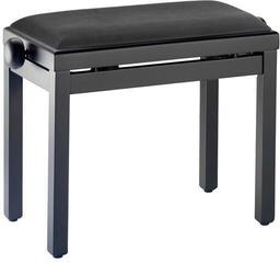 Дървена табуретка за пиано Stagg PB39 Дървена табуретка за пиано Black Matt