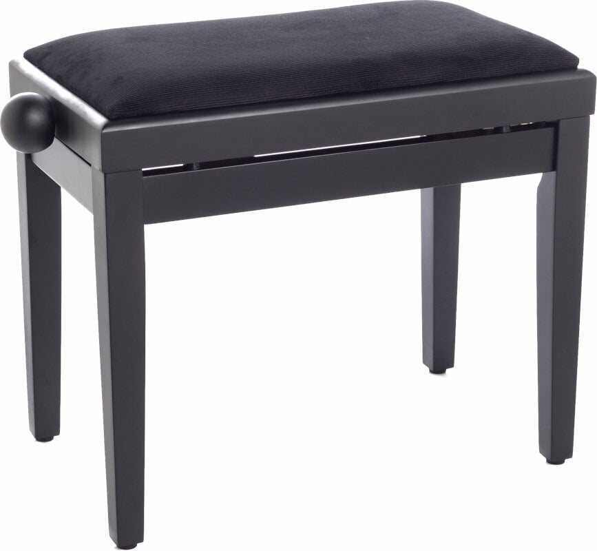 Fából készült zongoraszék Bespeco SG 101 Fából készült zongoraszék Black Satin