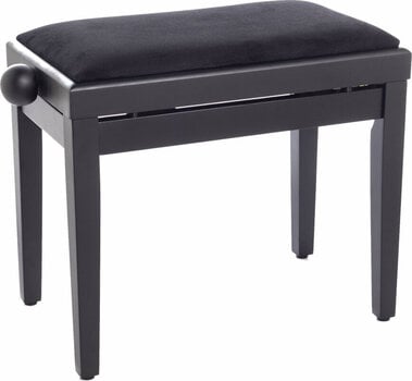 Fából készült zongoraszék Bespeco SG 101 Fából készült zongoraszék Black Satin - 1