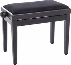 Bespeco SG 101 Tabouret de piano en bois Black Satin (Comme neuf)