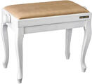 Bespeco SG 107 Taburete de piano de madera White (Como nuevo)