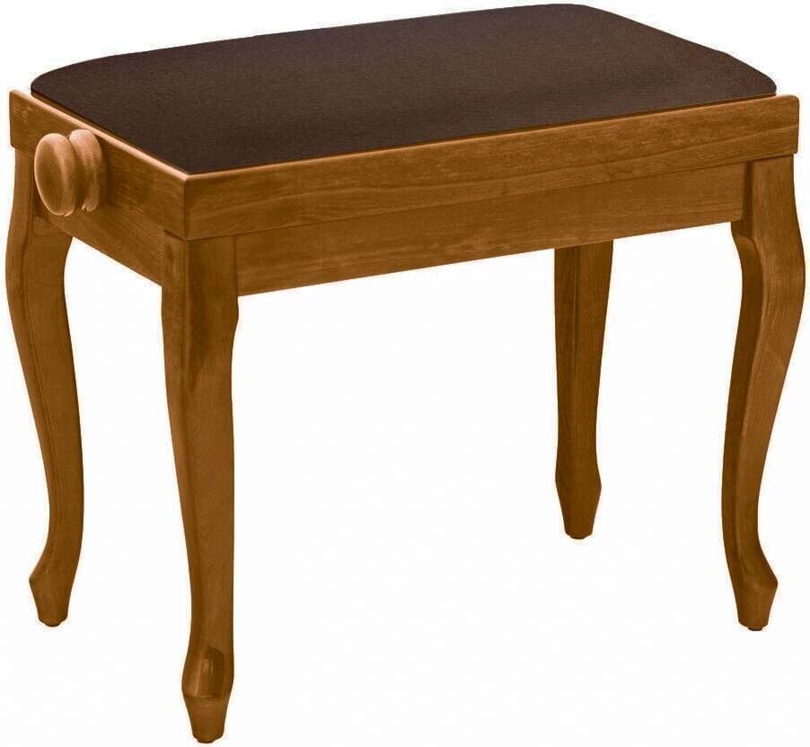 Taburete de piano de madera Bespeco SG 107 Taburete de piano de madera Walnut