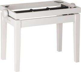 Drewniany stołek do fortepianu Konig & Meyer 13710 Wooden Frame Drewniany stołek do fortepianu White Matt