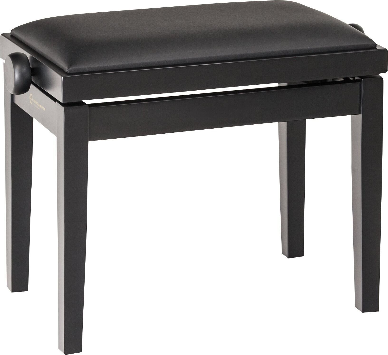 Дрвена столица за клавир Konig & Meyer 13910 Дрвена столица за клавир Black Matt