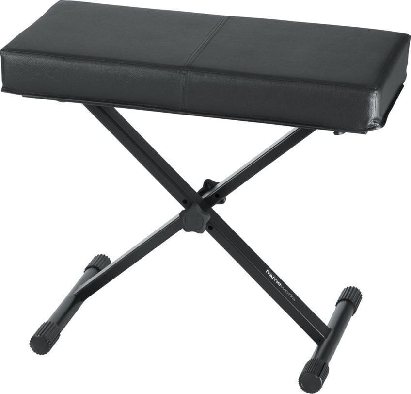 Metal piano stool
 Gator Frameworks GFW-KEY-BNCH-1 Metal piano stool Black