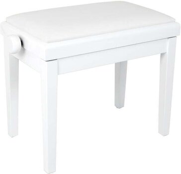 Medinė pianino kėdė Grand HY-PJ023 White Matte - 1