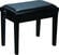 Fából készült zongoraszék Grand HY-PJ023 Fából készült zongoraszék Black Gloss