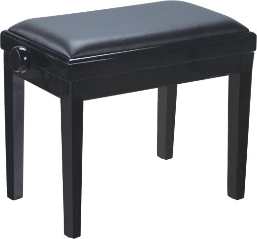 Fából készült zongoraszék WTF TBS 020 Fából készült zongoraszék Black