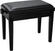 Drewniany stołek do fortepianu Grand HY-PJ023 Drewniany stołek do fortepianu Black Matte