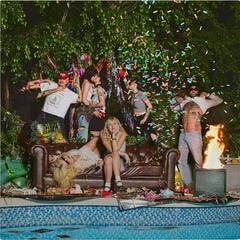 LP ploča Lambrini Girls - Who Let the Dogs Out (Blue Coloured) (LP)