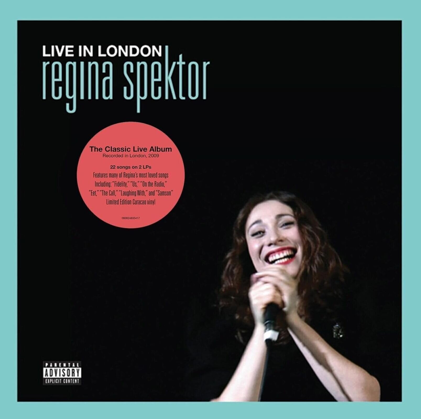 LP ploča Regina Spektor - Live In London (Blue Coloured) (Limited Edition) (140 g) (2 LP)