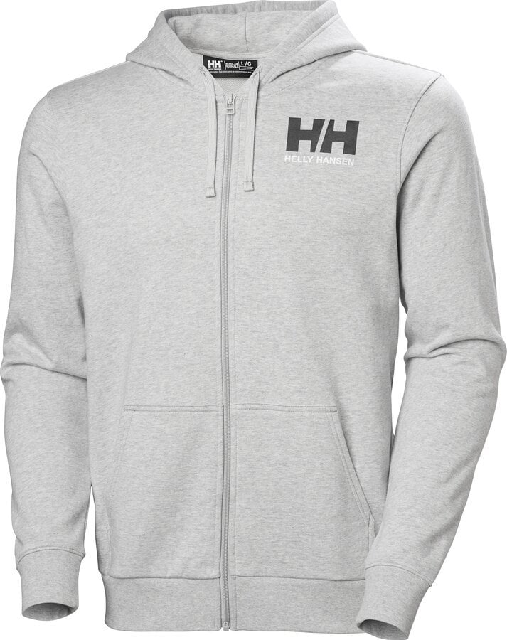 Dressipluus Helly Hansen HH Logo Full Zip Kapuutsiga dressipluus Grey Melange L