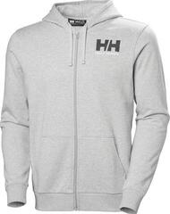 Пуловер Helly Hansen HH Logo Full Zip Grey Melange