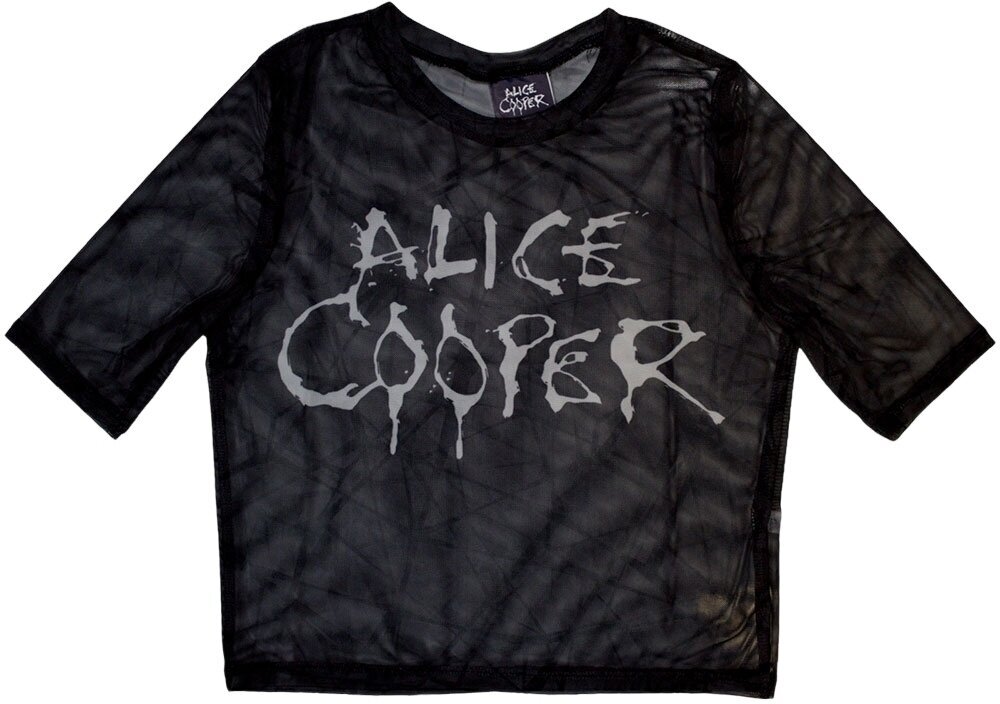 Majica Alice Cooper Majica Dripping Logo Ladies Black XS
