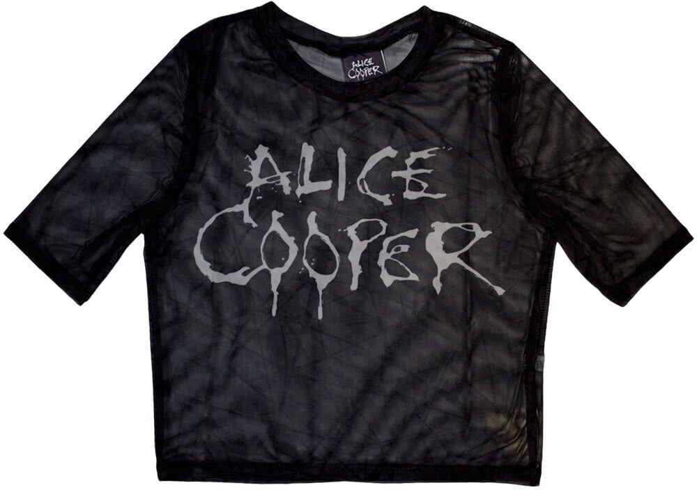 Ing Alice Cooper Dripping Logo Black XL Női Ing