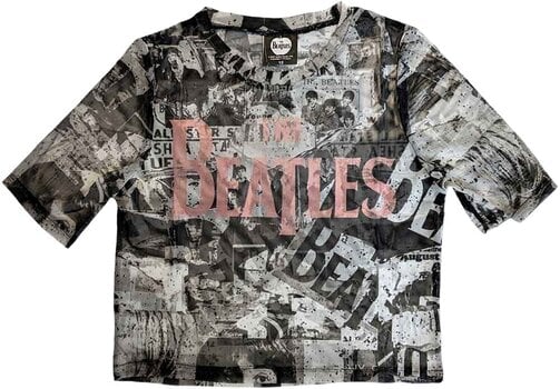 Camiseta de manga corta The Beatles All-Over-Print & Drop T Logo White S De mujer Camiseta de manga corta - 1